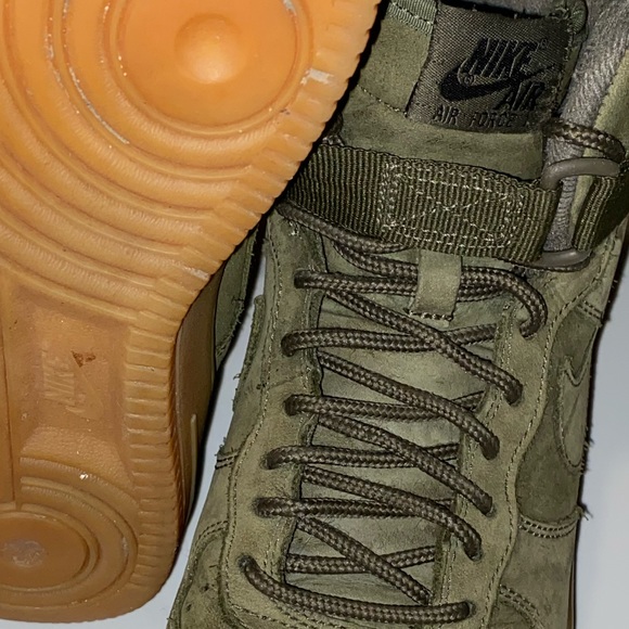 SUEDE NIKE AIR FORCE 1s - Picture 7 of 8